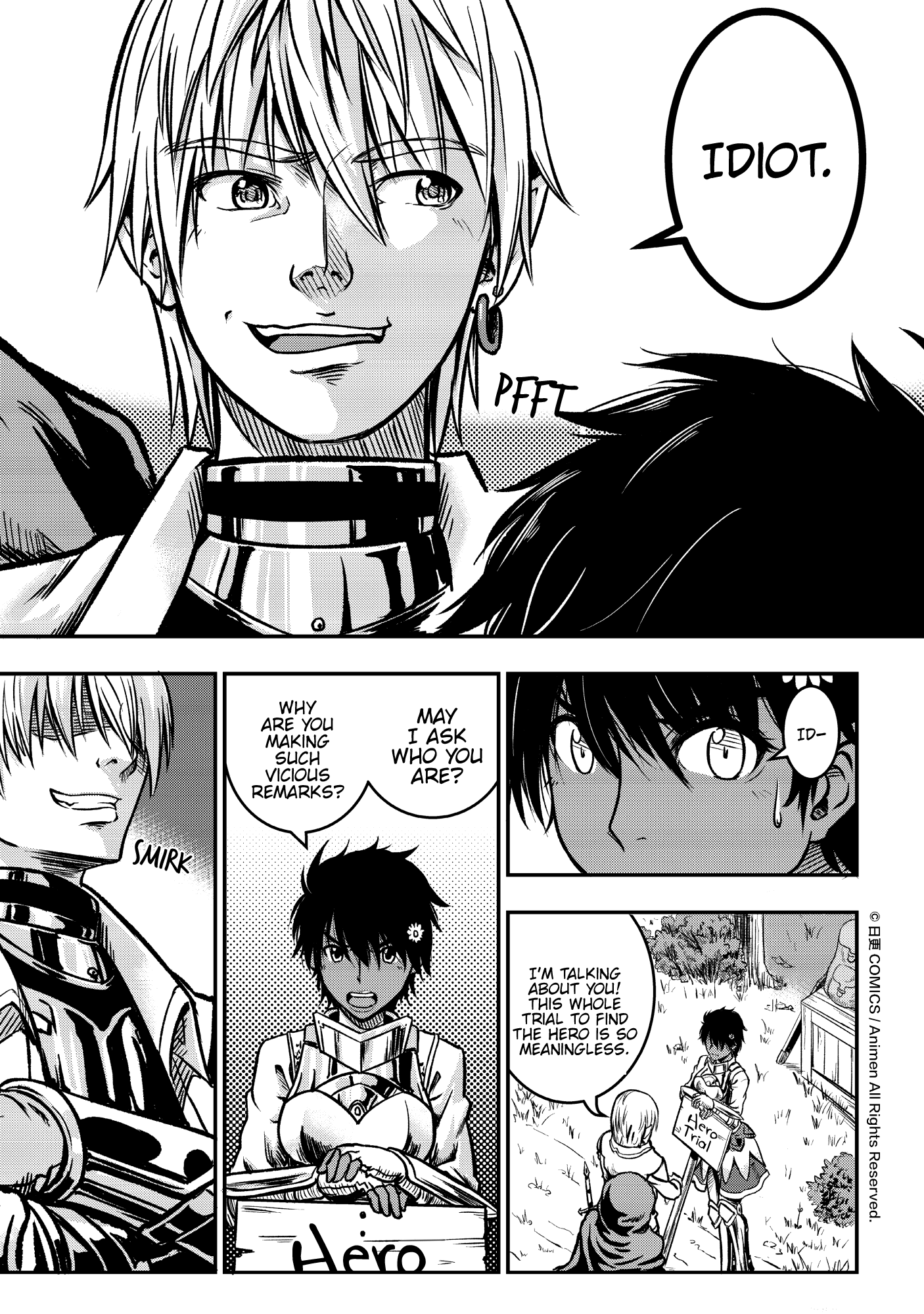 Won't There Be a Problem If The Hero Is Such a Horrible Person?: Chapter 1 - Page 4