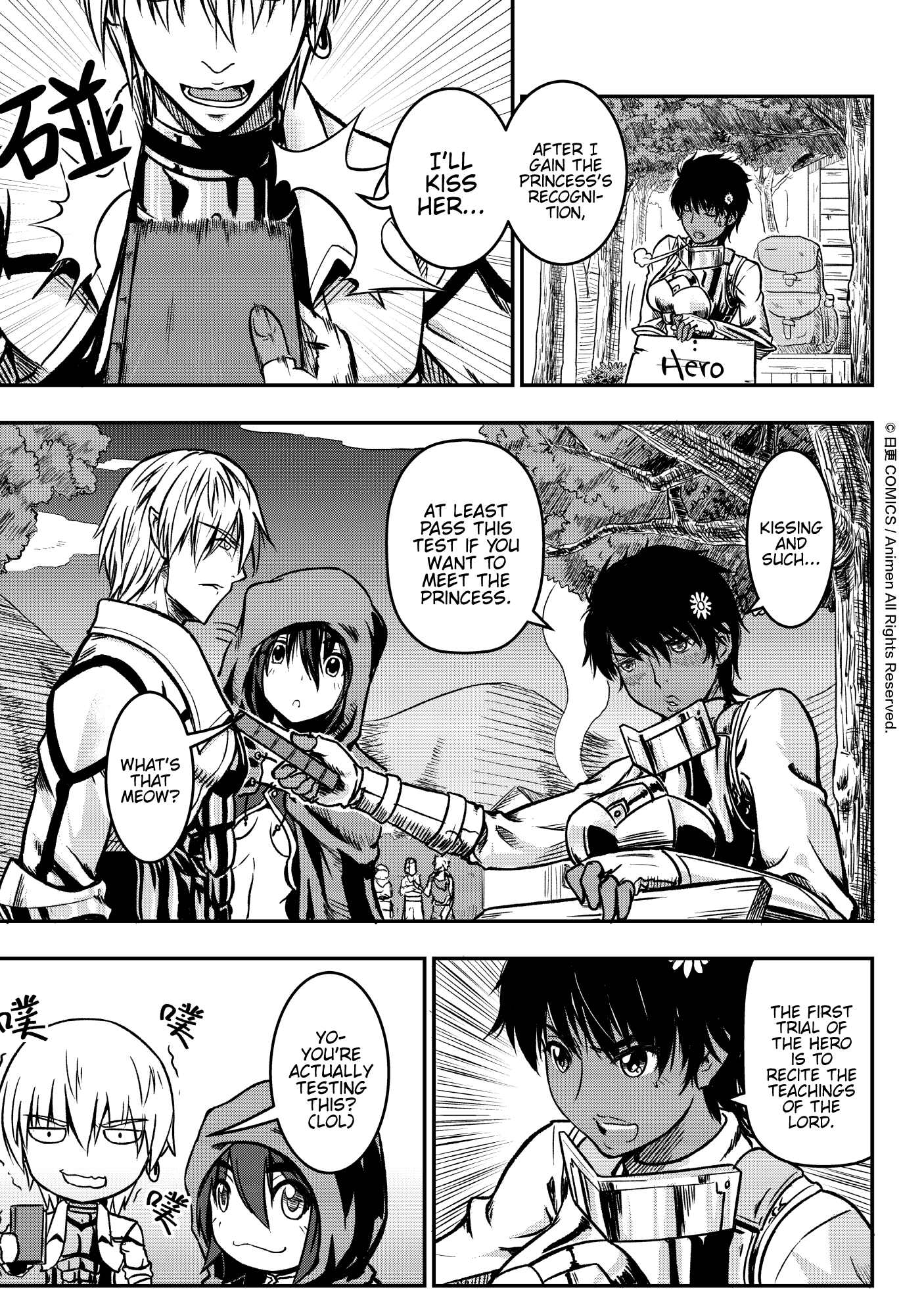 Won't There Be a Problem If The Hero Is Such a Horrible Person?: Chapter 1 - Page 6