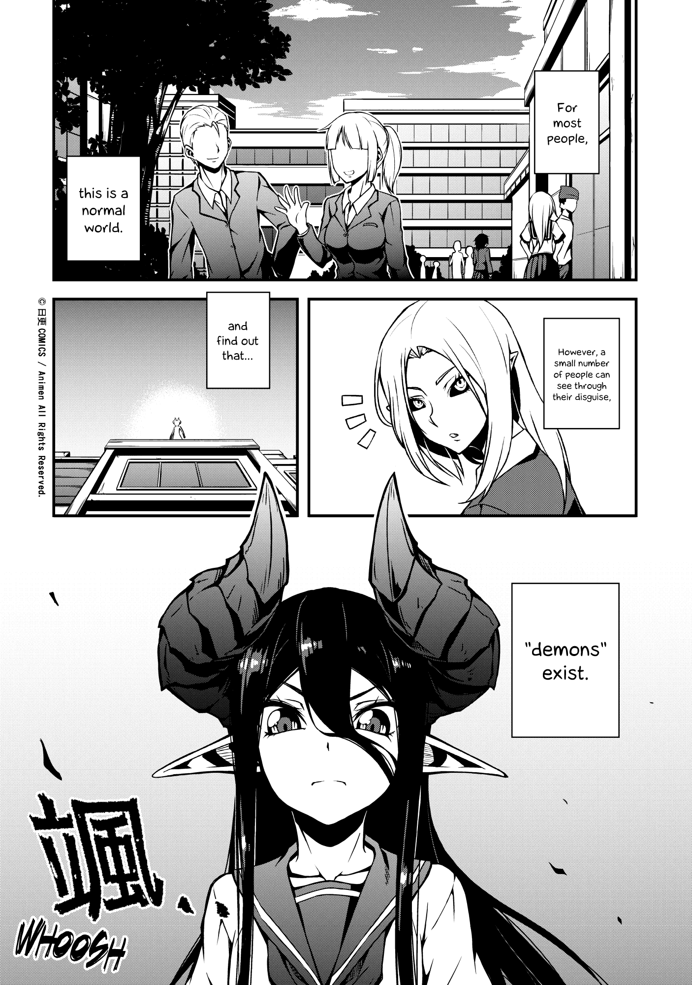 The Girl With Horns: Chapter 1 - Page 2