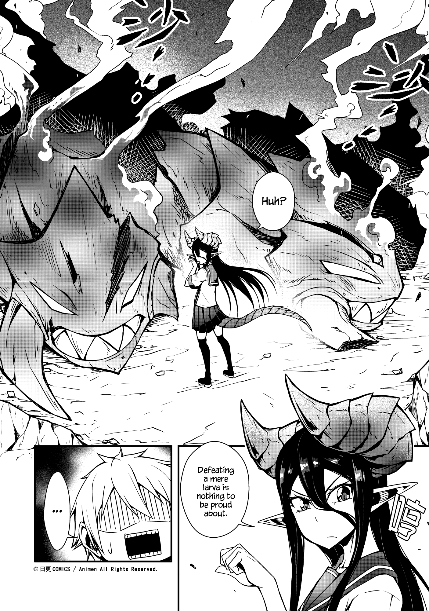 The Girl With Horns: Chapter 3 - Page 2