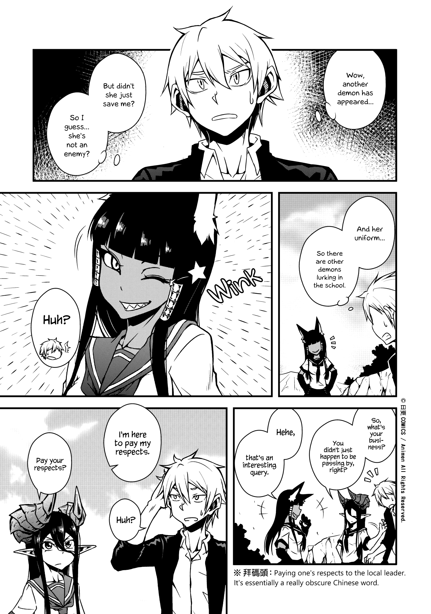 The Girl With Horns: Chapter 3 - Page 7